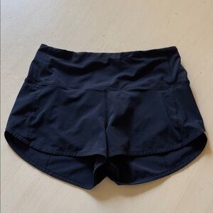 Lululemon Athletica Navy Athletic Running Shorts (sz 4)